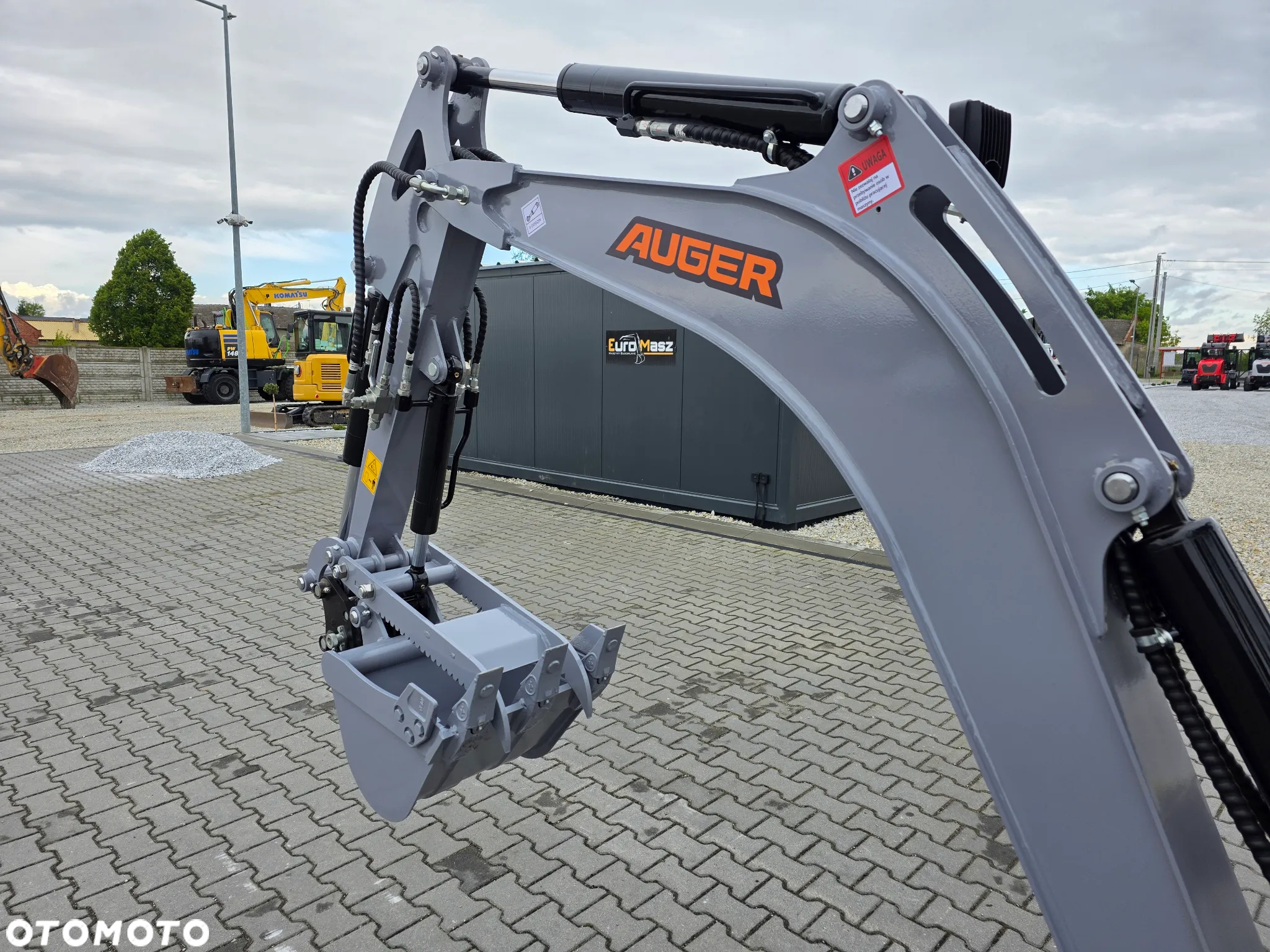 Inny NOWA MINIKOPARKA AUGER 25, WAGA 2100 KG, KUBOTA silnik - 27