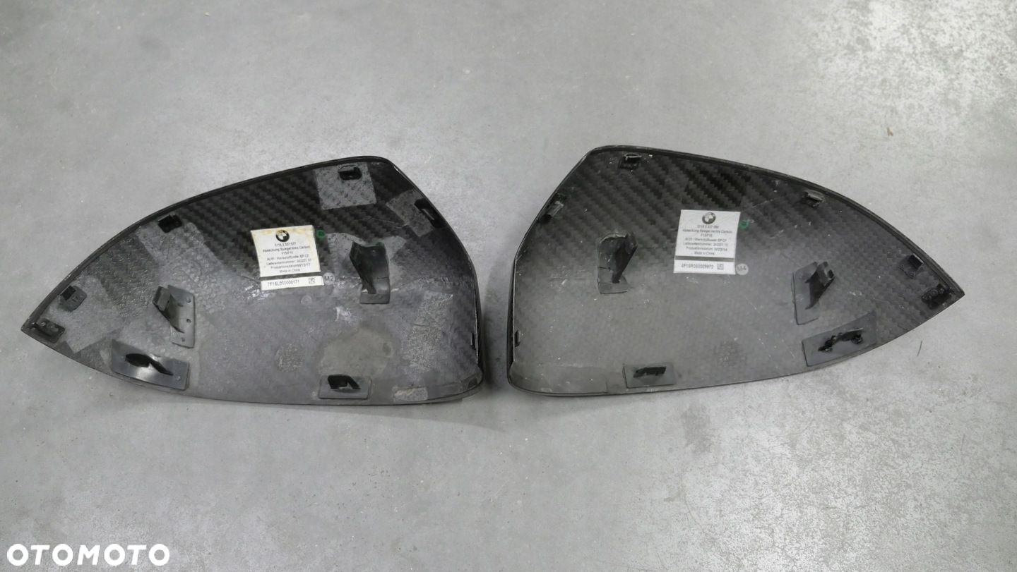 BMW F15 F26 F16 F25 OBUDOWA LUSTERKA OBUDOWY CARBON MPERFORMANCE LEWA PRAWA - 8