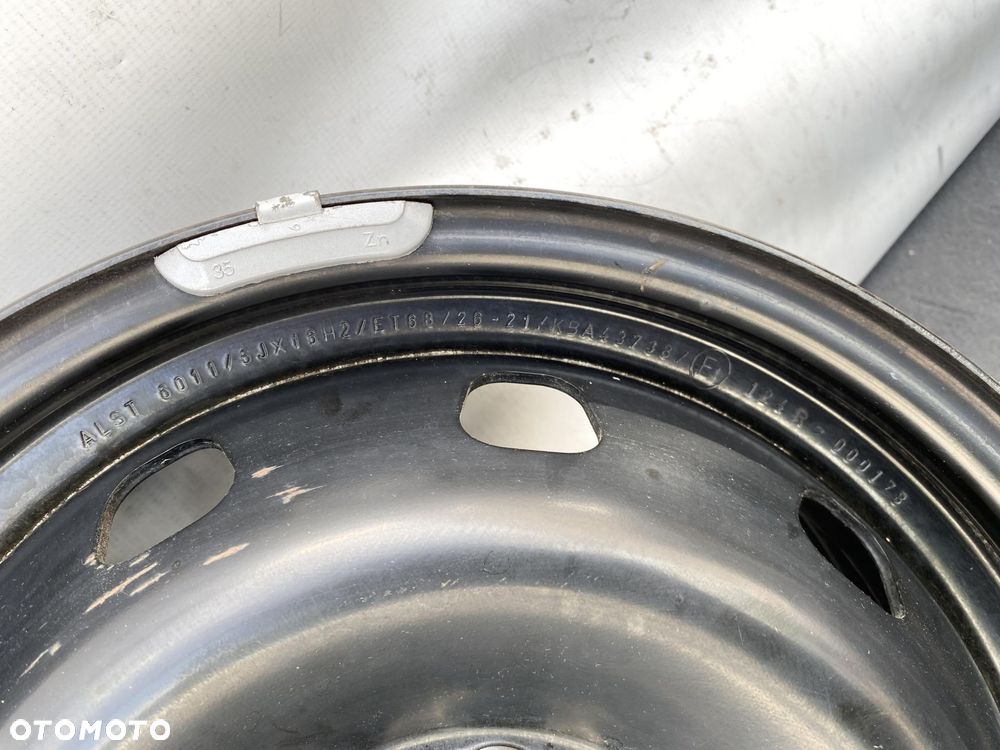 DUCATO BOXER JUMPER FELGA STALOWA PRZEJŚCIE Z 15" na 16" 5x118 6JX6H2 ET68 - 2