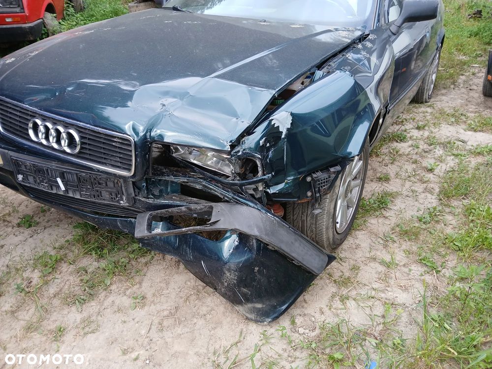 AUDI 80 B4 LZ6U maska pokrywa silnika klapa bagażnika zderzak lampa reflektor pas przedni stop - 2