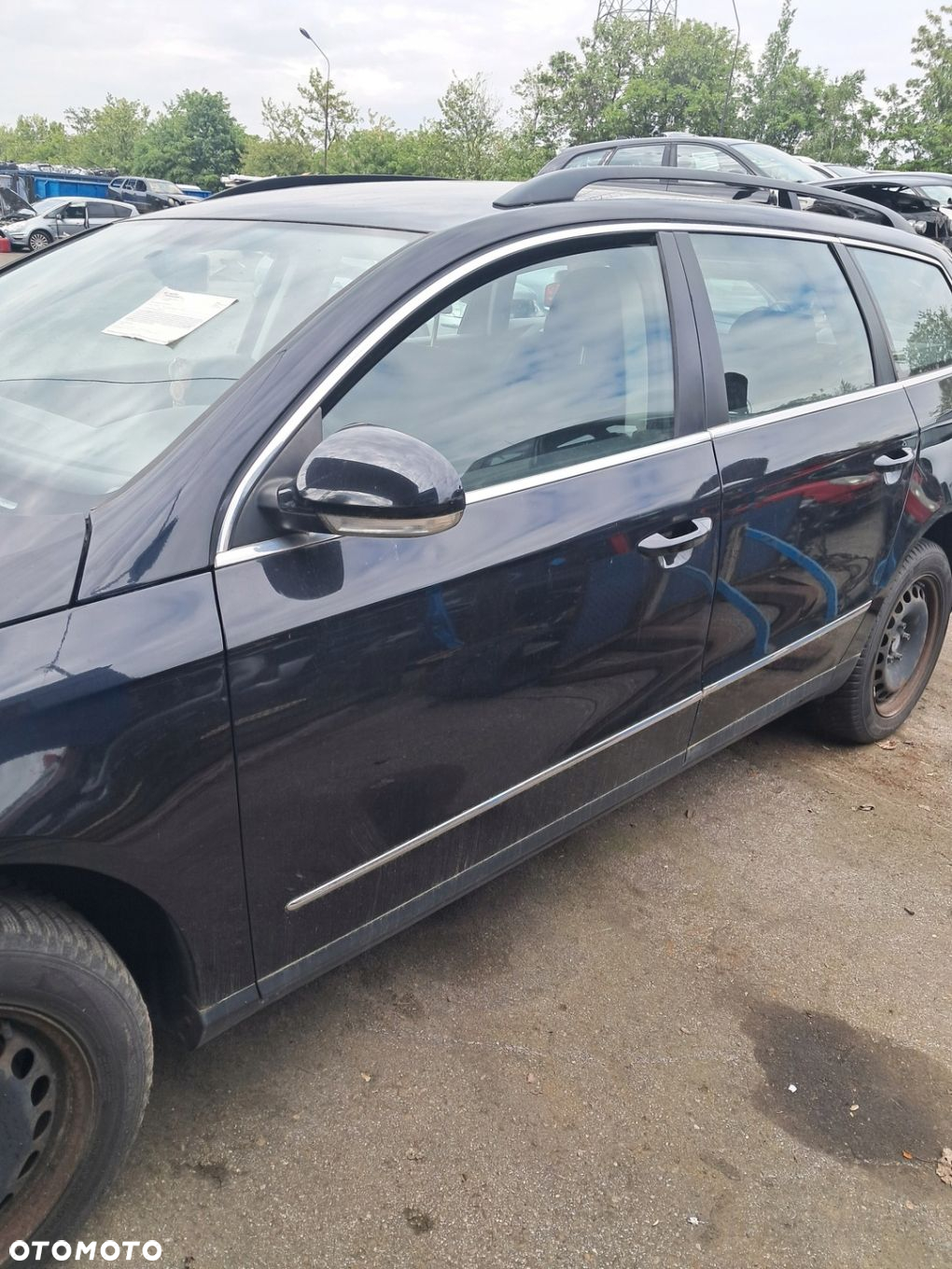 VW PASSAT B6 05-10 Drzwi lewy przód LC9X Bez rdzy - 2