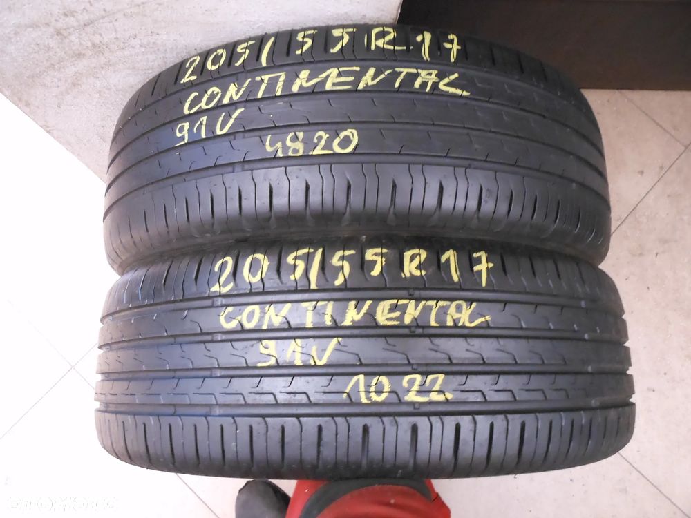 Opony 205/55r17 continental eco contact 6 6,5mm lato para - 1