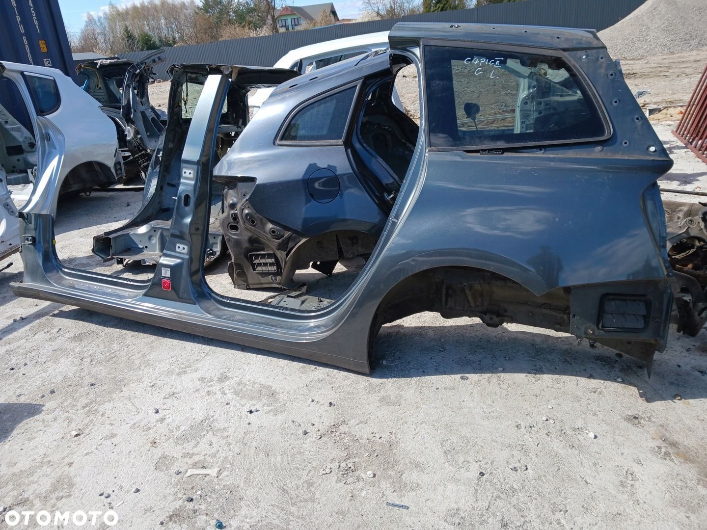 ĆWIARTKA BŁOTNIK LEWY TYŁ CITROEN C4 GRAND PICASSO II 2015 ROK EZRC - 1