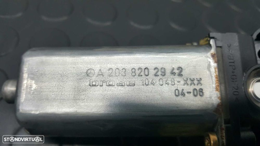 MOTOR ELEVADOR TRASEIRO ESQUERDO MERCEDES CLASE C (W203) BERLINA 200 CDI (LA) (2... - 2