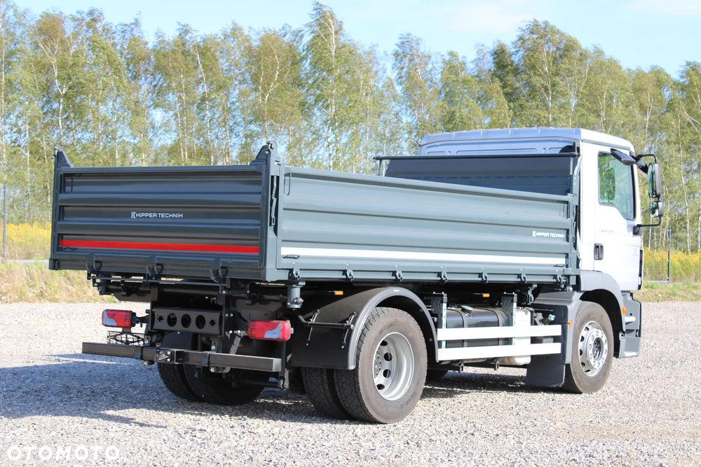 MAN TGM 18.290 Nowy 3-stronny Wywrot Kiper Wywrotka Duża ładowność 10700 kg Blokada Atego Antos Arocs Axor TGS TGX - 11