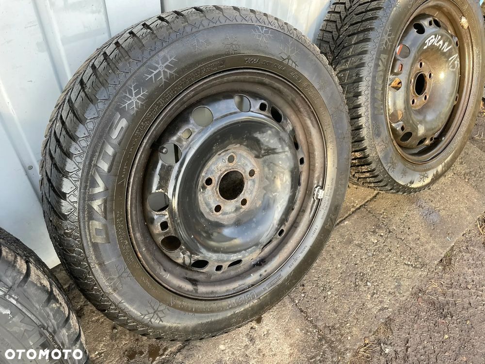 KOŁA OPONY ZIMOWE Z FELGAMI SEAT IBIZA IV VW POLO 9N 15' 5X112 185/60 - 9
