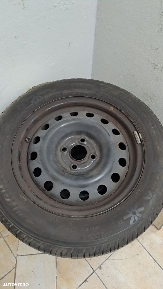 Anvelope vara 185 65 r15 + jante Kia - 6
