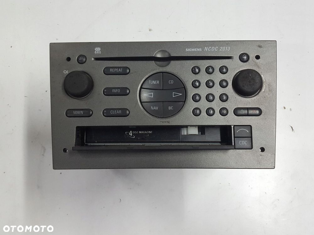 OPEL VECTRA C RADIO CD NCDC2013 ZMIENIARKA - 1