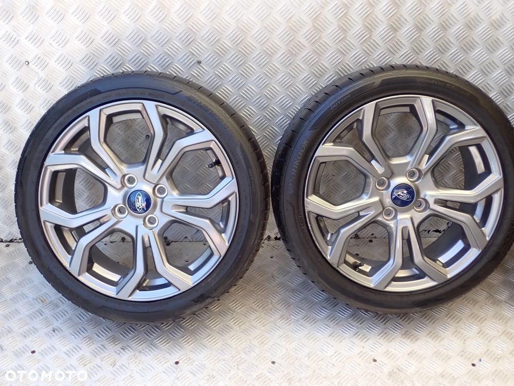 KOŁA FELGI ALUMINIOWE FORD  7JX17  ET 47,5  4X108  H1BJ-1007-D1A  H1BJ-1007-M1A Z OPONAMI LATO HANKOOK  205/45/17 - 3