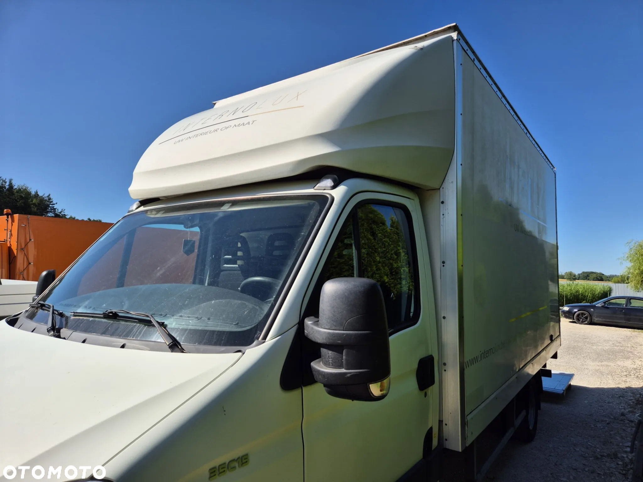 Kontener 8 Palet 230cm wysoki, Iveco, Master, Ducato, Sprinter Inne, regulacja szerokośc podramówki, Stan idealny! - 5