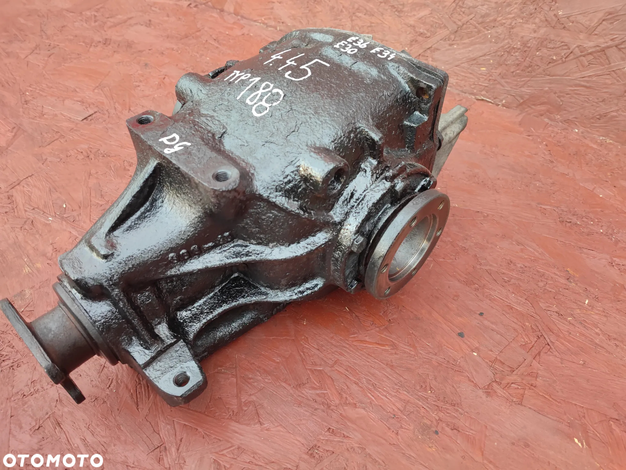 BMW E34 / E36 < COMPACT >  / E30 / E28 / Z3  ORYGINALNY DYFERENCJAŁ / DYFER DUŻA GŁOWA TYP 188 PRZEŁOŻENIE 4.45 OTWARTY O NR. 1 214 249 / 1 212 482 / 1 212 879 OEM - 6
