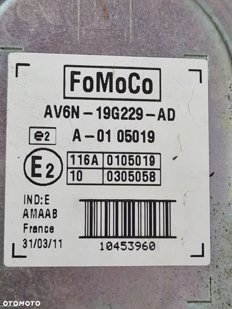 SYRENA ALARMU FORD C-MAX MK2 AV6N19G229AD - 3