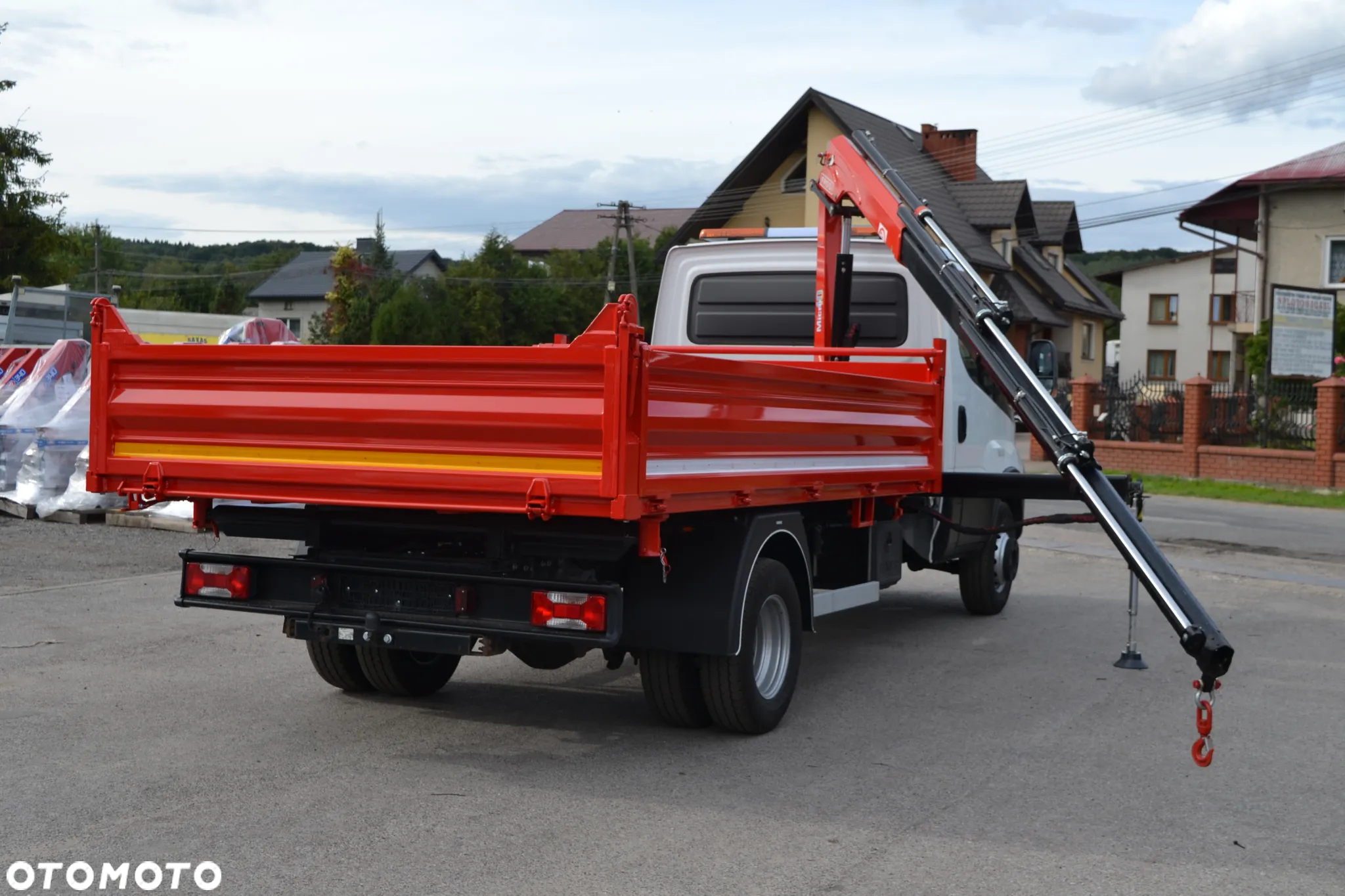 Iveco Daily 72-180 Nowy 3-stronny Wywrot Kiper Wywrotka HDS Żuraw HC 44S A3 Jak Fassi M40 - 8
