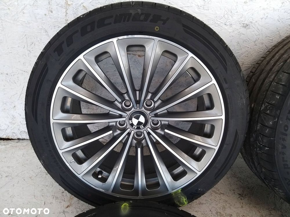 bmw 7 f01 f02 5 f10 f11 felga felgi opony koła aluminiowe r19 5x120 6775993 - 4