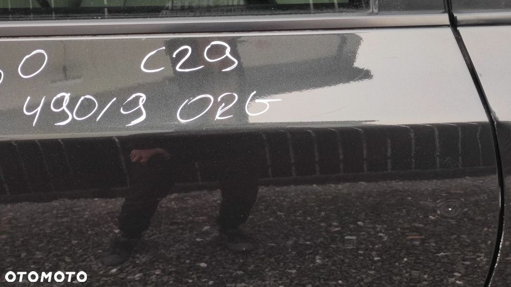 DRZWI PRAWY TYŁ TYLNE BMW E60 490 DIOPSIDSCHWARZ METALIC - 3
