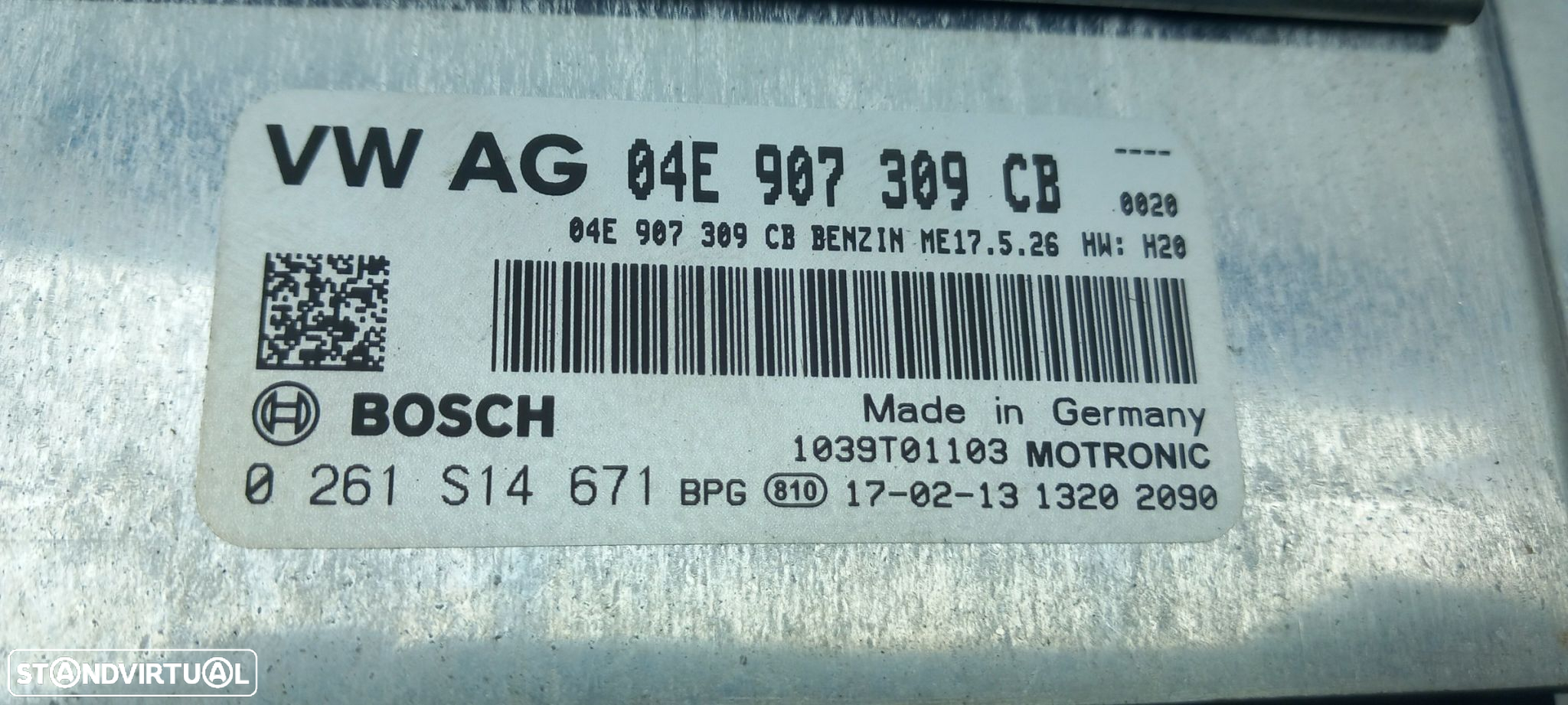 Centralina motor / ECU SEAT Ibiza IV (6J5, 6P1) - 4