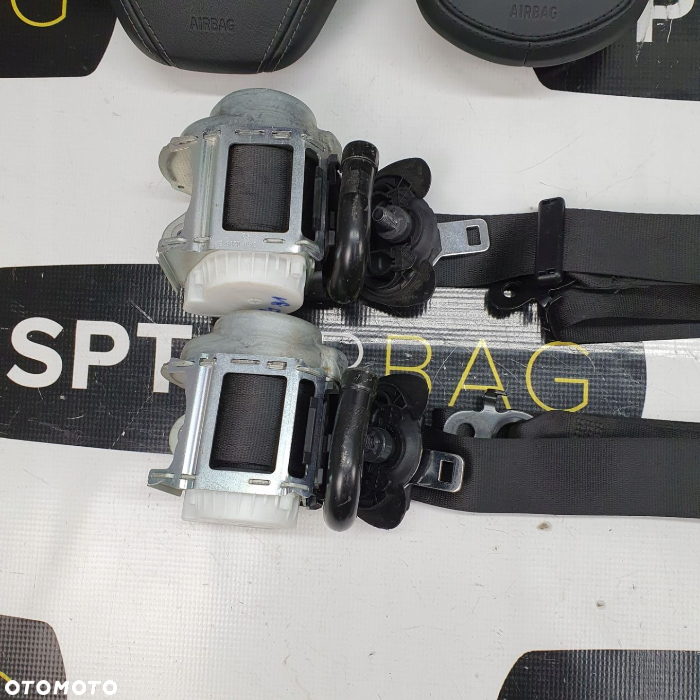 BMW G30 G31 DESKA ROZDZIELCZA KONSOLA KOKPIT PULPIT PODUSZKI AIRBAG AIR BAG PASY KIT SET - 12