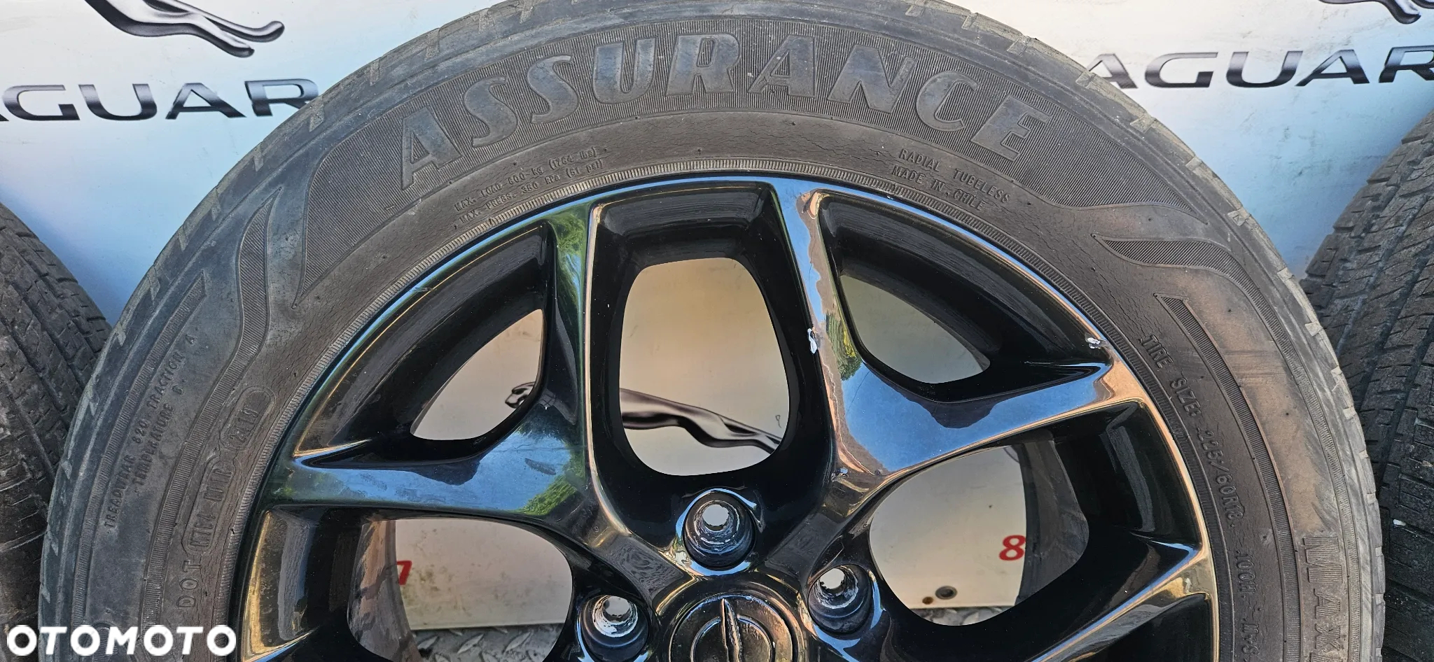 Chrysler Pacifica 2016- Komplet kół aluminiowych Alufelgi Koła Felga Felgi R18 Koło Alufelga R18 18 cali Felga - 8