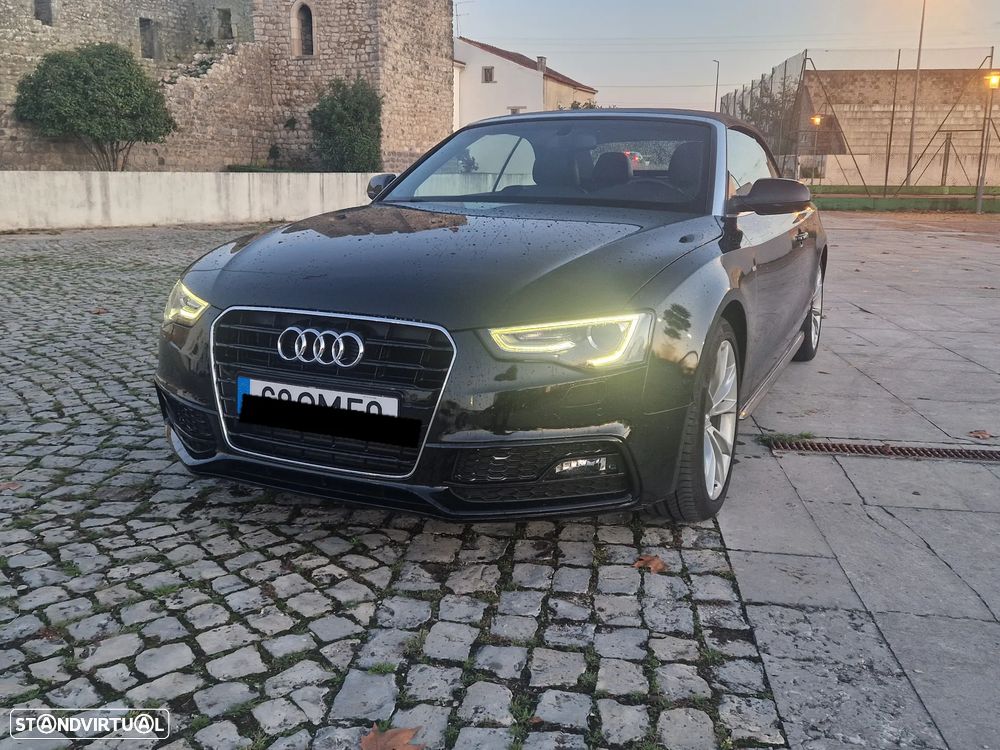 Audi A5 Cabrio 2.0 TDi Multitronic S-line - 1