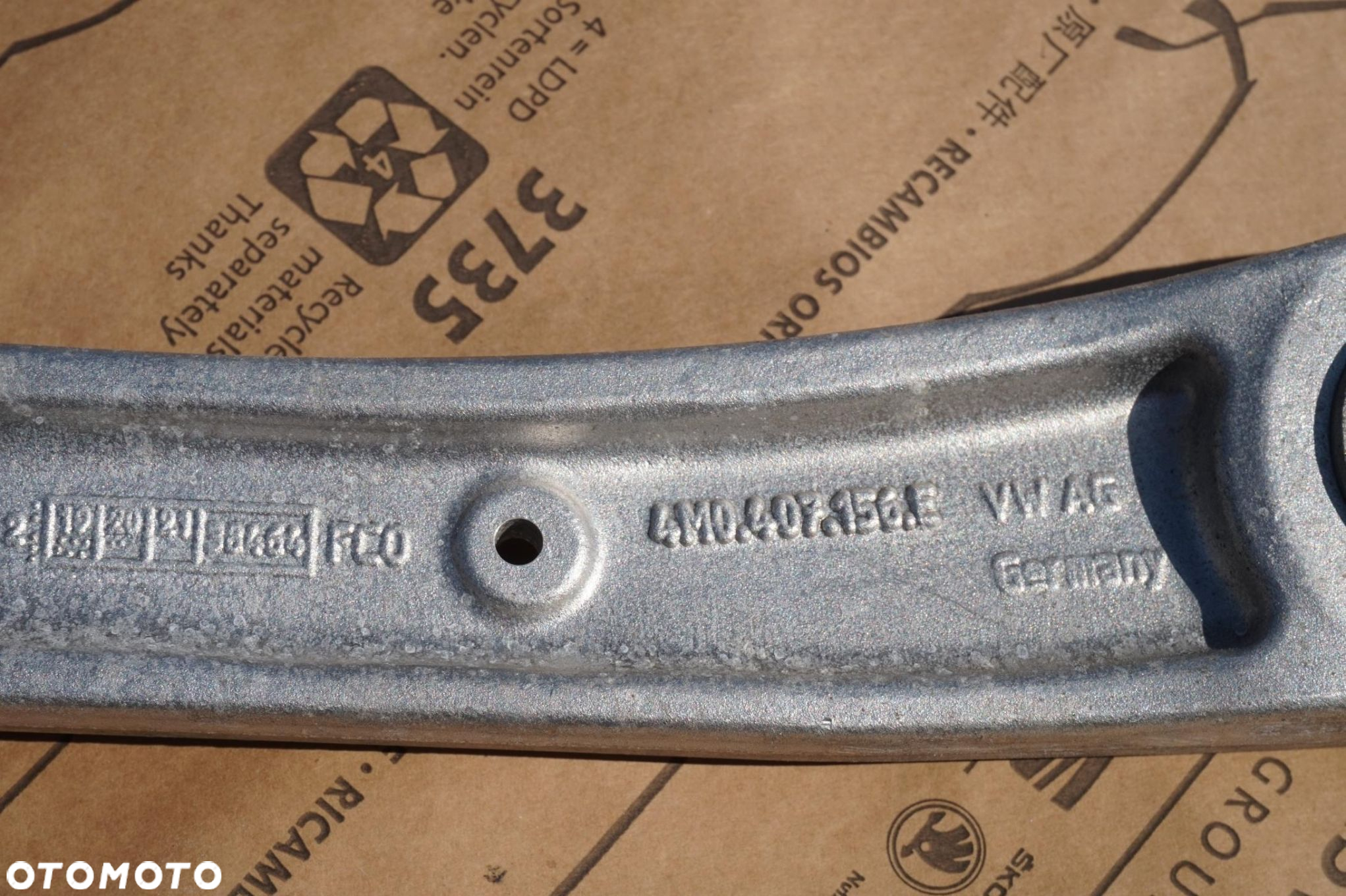 WAHACZ PRAWY AUDI A6 C8 4K 4M0407156E - 10