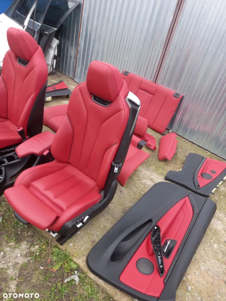 FOTELE WNĘTRZE BMW 4 CABRIO F33 MP NAWIEWY PAMIĘĆ - 14