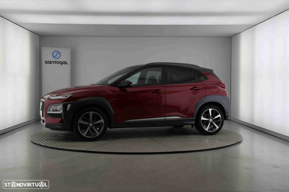 Hyundai Kauai 1.0 T-GDi Premium Pele/Tec.Vermelho - 6