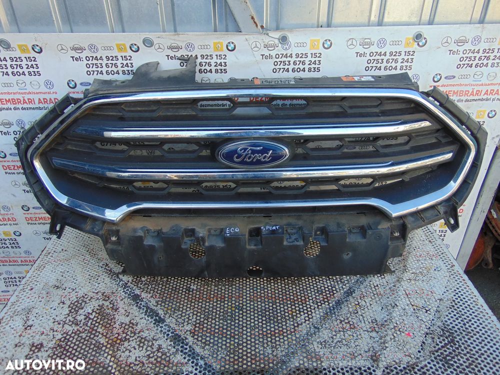 Grila fata Ford Ecosport facelift grila radiator cu emblema ford ecosport - 2