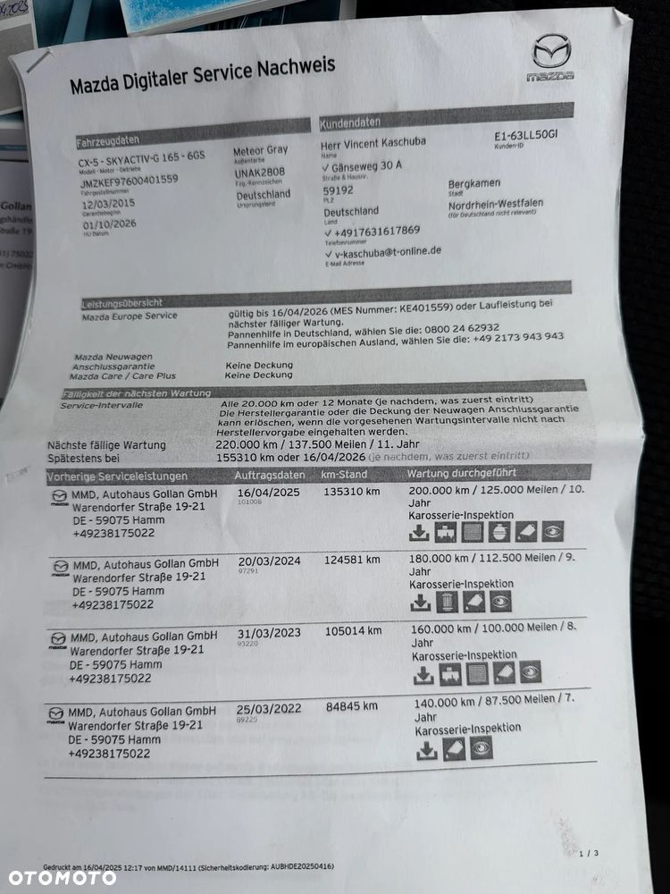 Mazda CX-5 SKYACTIV-G 165 Exclusive-Line - 27