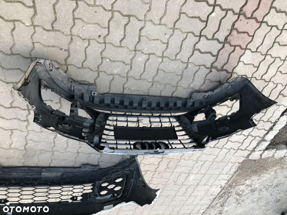 AUDI A3 8V0 HB S-LINE zderzak przedni grill 12- - 6