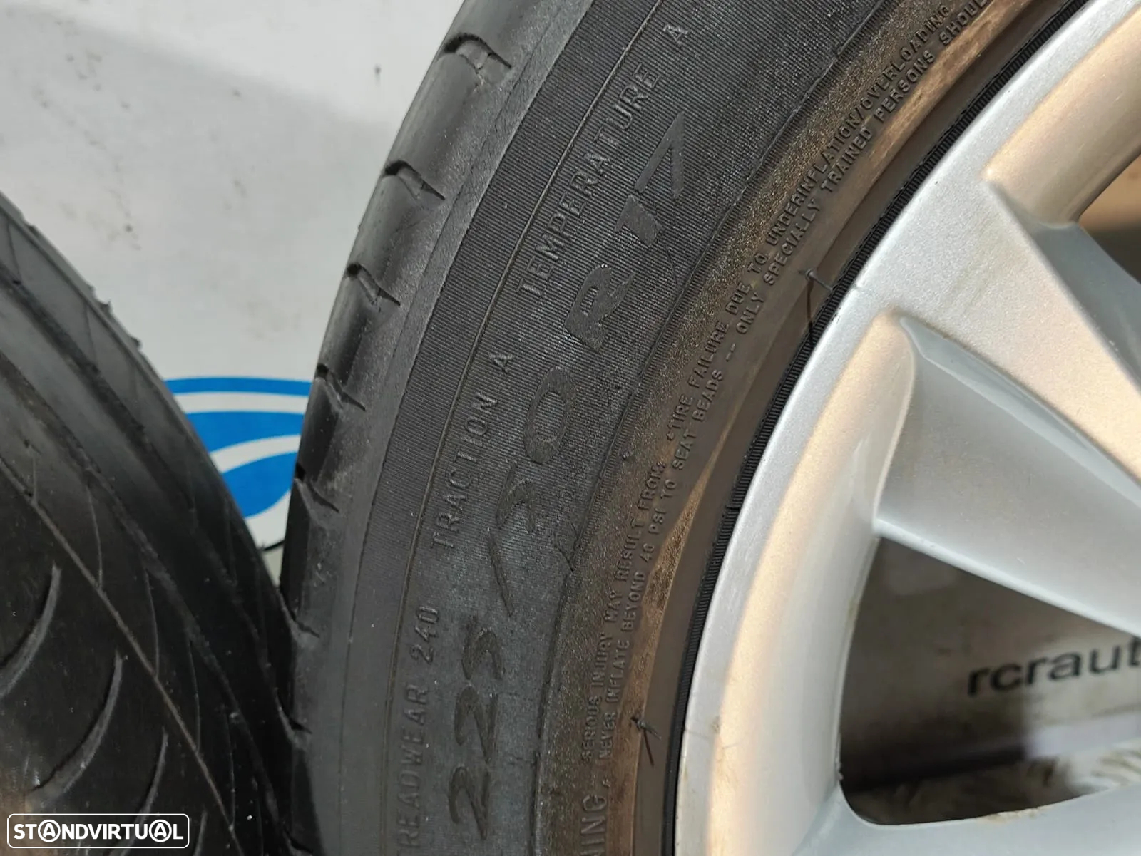 - Jantes 17 Polegadas Originais Citroen - 4x108 - 9670292277 - DS5 DS3 225 50 17 - 20