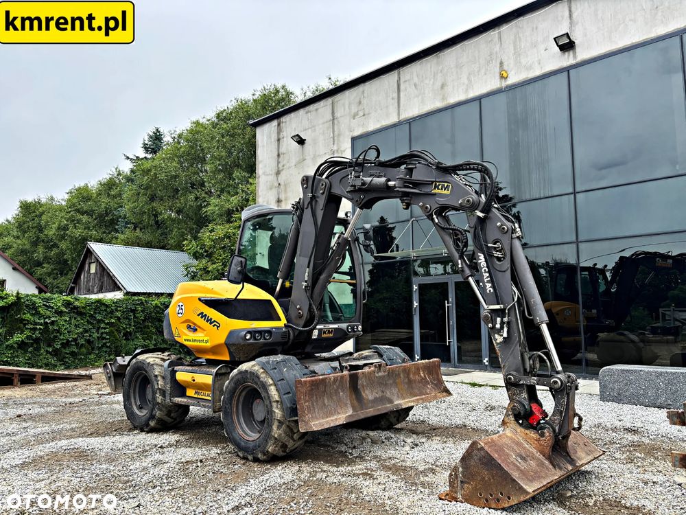 Mecalac 9 MWR KOPARKA KOŁOWA 2019R | 11 MWR, 15 MWR, KOMATSU PW 98, TEREX TW 95 110, WACKER NEUSON 100, YANMAR - 9