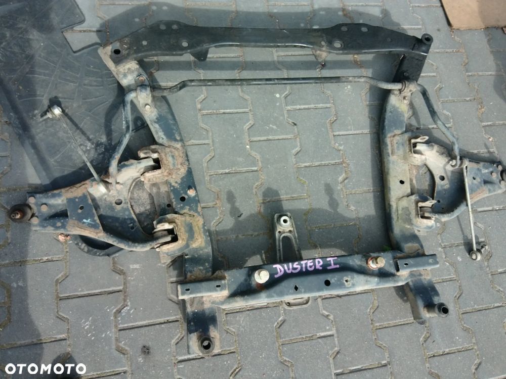 DACIA DUSTER 12-17 R BELKA PRZEDNIA SANKI LOZE TRAWERS KOMPLET STAN BDB
