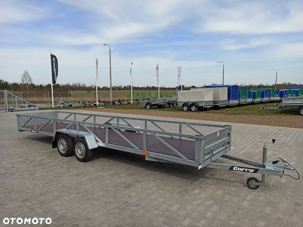 Carro Przyczepa dłużyca ramowa 612x123 cm, 750 kg - 1