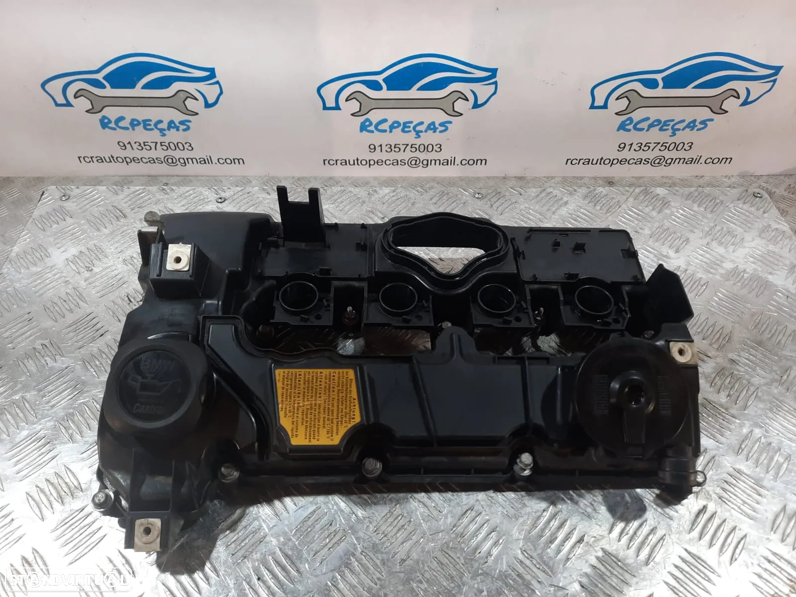 TAMPO TAMPA VALVULAS MOTOR BMW SERIE 3 E90 320i 16V 150CV N43B20 7553626 11127553626 SERIE 1 E81 E82 COUPE E88 CABRIO E87 SERIE 3 E46 E91 E92 COUPE E93 CABRIO SERIE 5 E60 E61 - 2