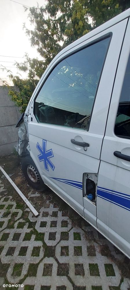 Drzwi lewe przód vw  t6 białe - 1