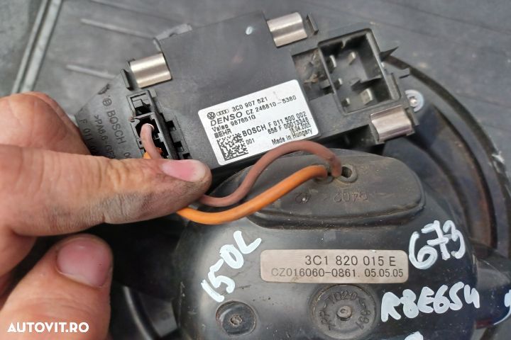 Ventilator aeroterma 3C1820015E  3C1820015E Skoda Octavia 2 [2004 - 2 - 4