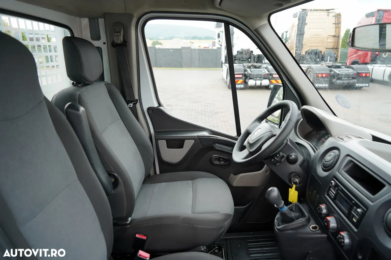 Renault MASTER / BASCULĂ / 130 CP / MANUALĂ / 3 LOCURI / IMPORTAT - 28