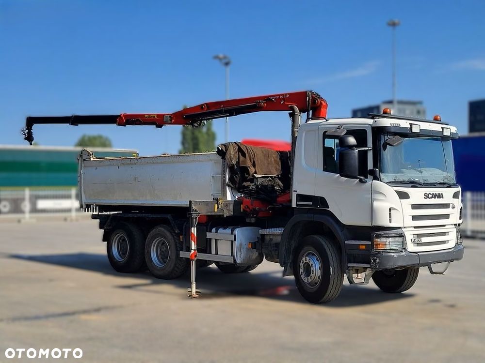 Scania P400 6x4 HMF 1444-Z2 zdalnie sterowany | Wywrotka 3-stronna | 400 KM | Euro 5 - 10