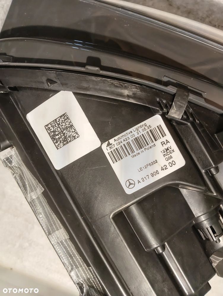 Mercedes-Benz S KLASA W217 ILS LED USA PRZÓDE STRONA PRAWA A2179064200 - 7