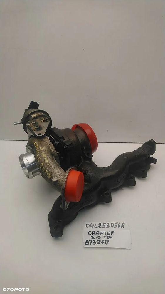 TURBOSPRĘŻARKA 2.0 TDI 102KM 122KM 140KM DAUA DAUB DAUC CRAFTER 04L253056R - 3
