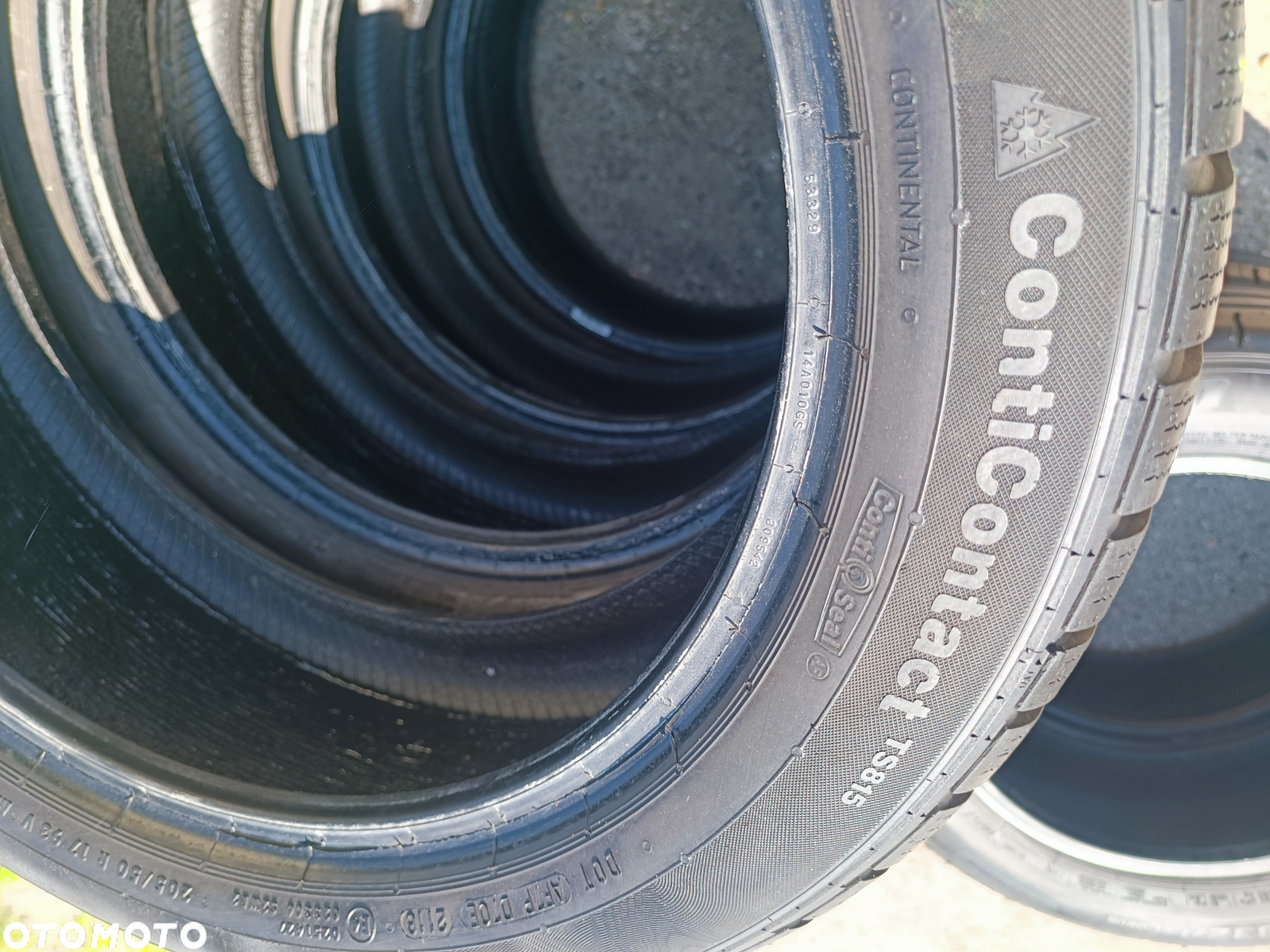 205/50R17 Opony Całoroczne Wielosezonowe Continental ContiContact TS815 5-7mm Legnica ALU-RAD 205/50 - 8