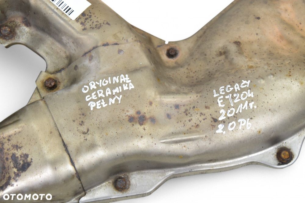 Katalizator Pełny Ceramiczny SUBARU LEGACY V 2.0 B EJ204 ORYGINAŁ 2011R - 2