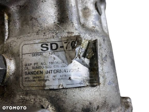 JEEP sprężarka klimatyzacji 56004354 - 2