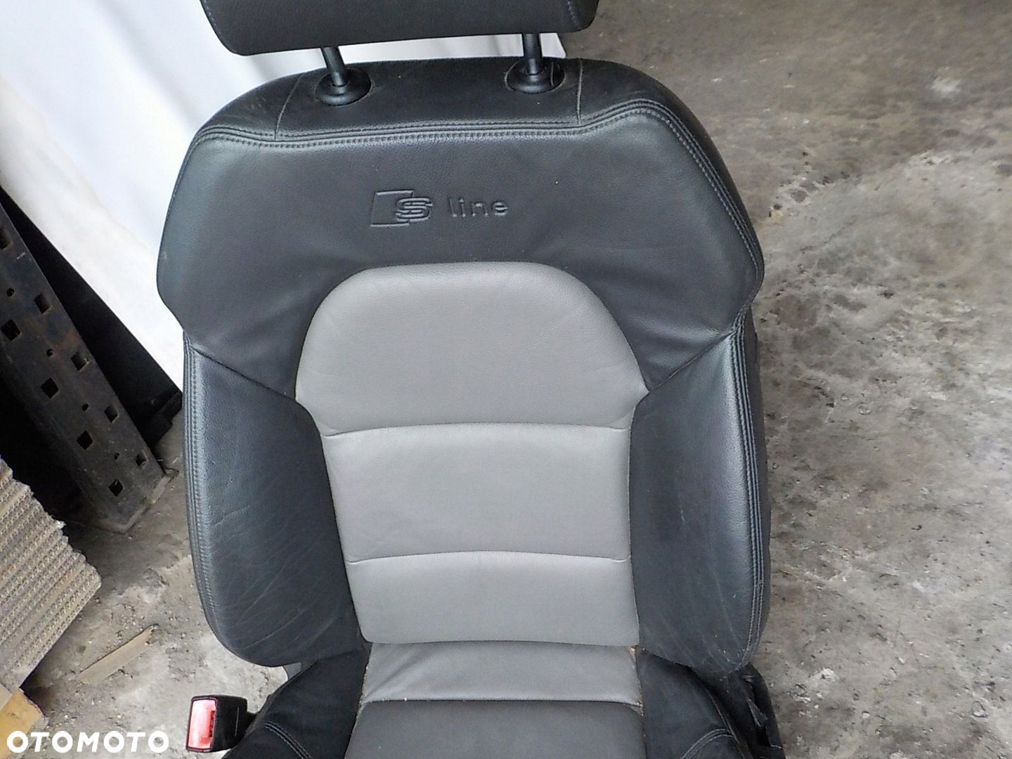 AUDI A4 B6 B7 FOTEL KIEROWCY LEWY PRZÓD PRZEDNI S LINE - 7