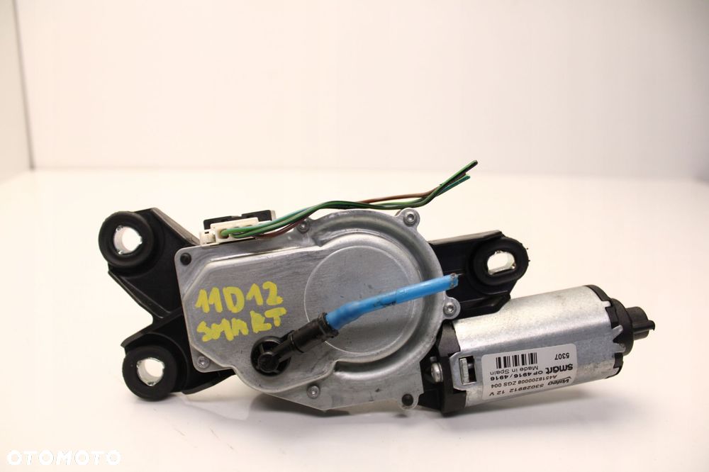 smart fortwo ii 451 07r- silniczek mechanizm wycieraczki tył 53028912 - 1