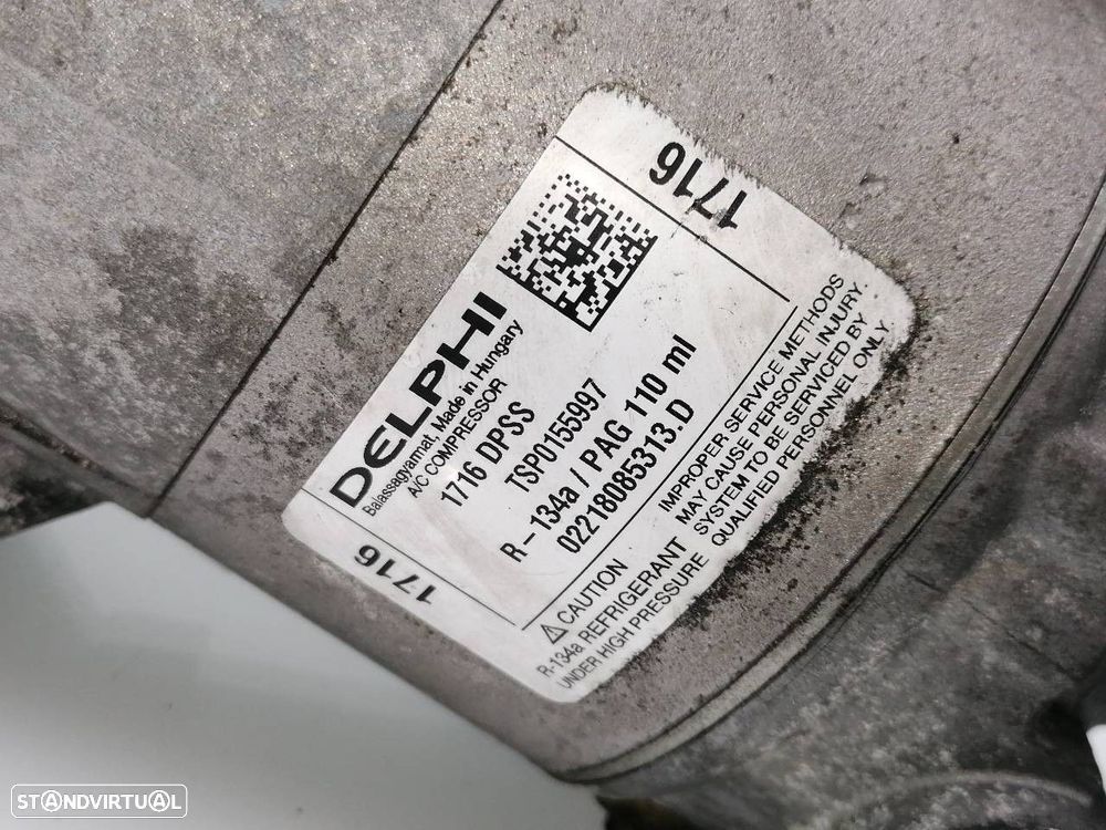 COMPRESSOR AR CONDICIONADO SEAT IBIZA IV 2010 -02218085313D - 10
