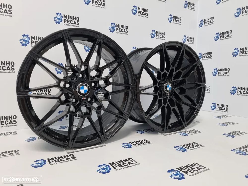 Jantes BMW 826M M4 Competition 2021 em 18 Preto Brilho (5x120) - 3