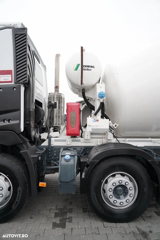 Renault C 380 / 8X4 / BETONIERĂ / USCĂTOR / SCHWING STETTER 9 M3 / EURO 6 / - 16