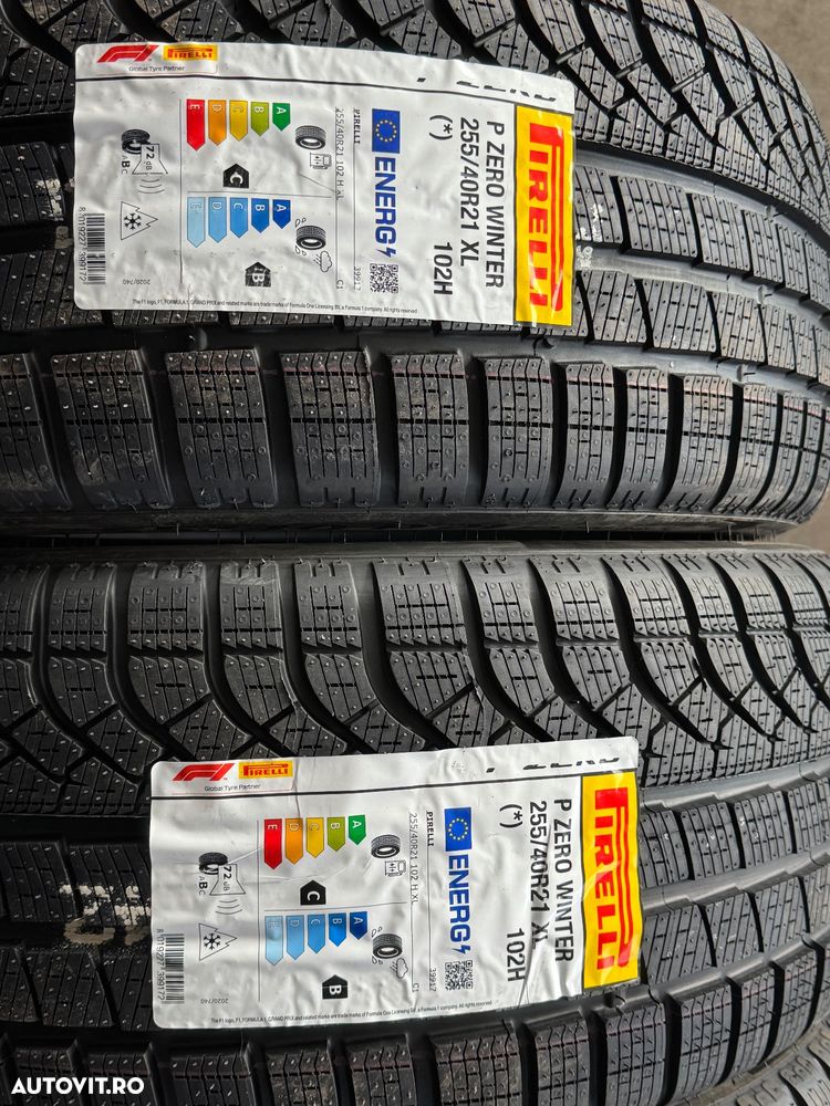 Vând set anvelope 255/40/21-285/35/21 Pirelli de iarnă noi - 2