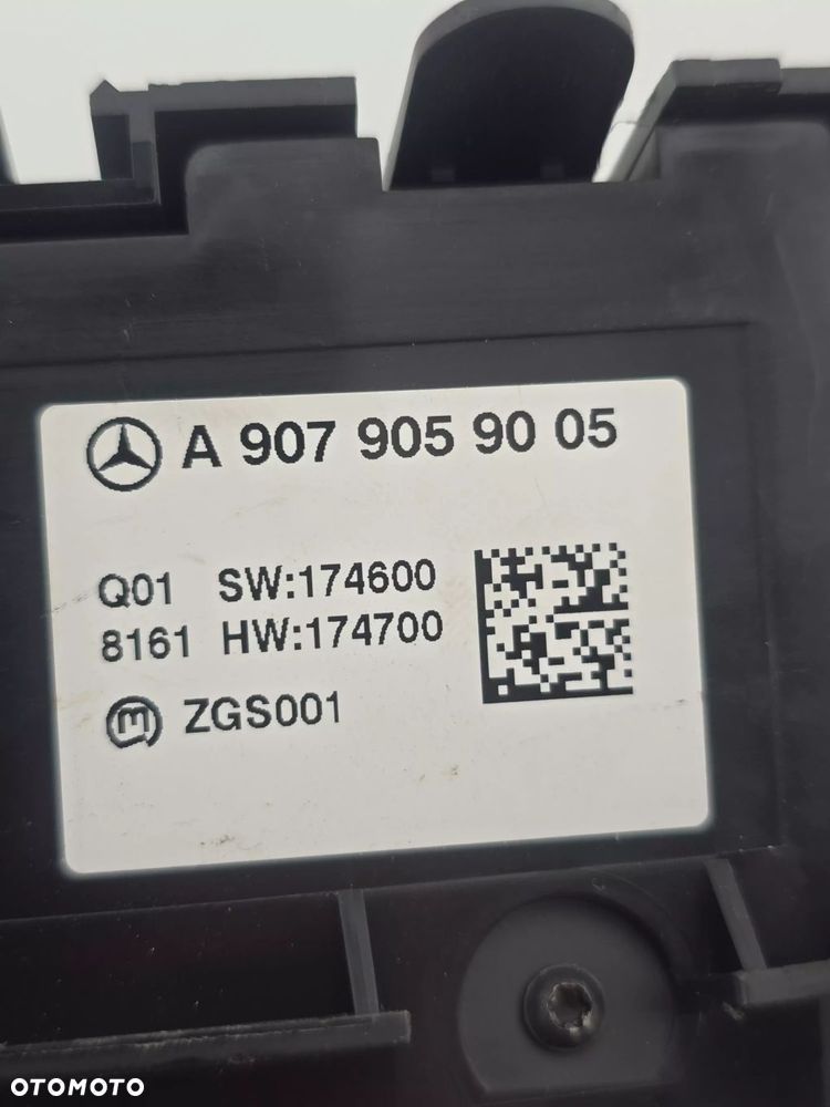 ORYGINALNY Panel Przełączników Mercedes Sprinter W907 W910 A9079059005 - 6